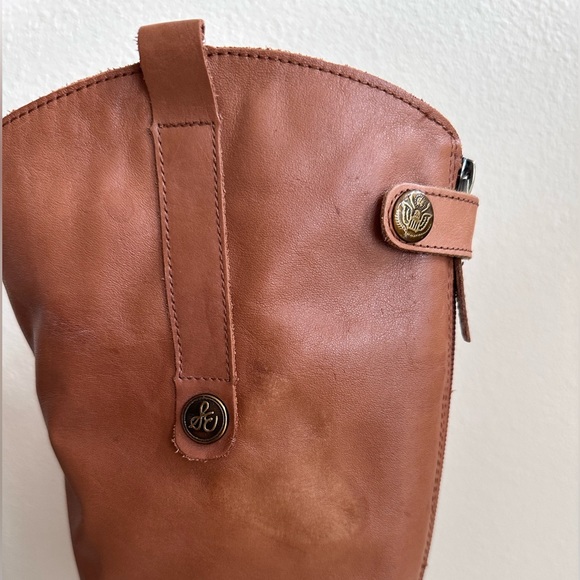 Sam Edelman Penny Whiskey Distressed Leather Knee
High Riding Boots Women's 6W - Picture 7 of 16